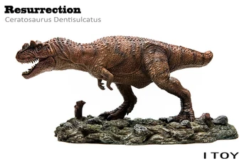 Gyvūnų Modelio, 1/35 Dinozaurų PVC Bereserker Rex Skaičius-berserker raptor Indominus Rex 170035 170011 Horned drakonas