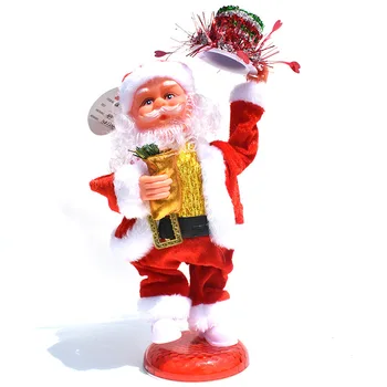 GZTZMY Naują Dovanų Kepurę Santa Claus Elektros Muzikos Lėlės Linksmų Kalėdų Papuošalai Namų Dekoro Laimingų Naujųjų Metų 2021 Navidad Natal