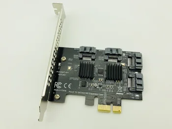 H1111Z Pridėti Korteles į SATA PCIE Card/HUB/Valdytojas SATA3 PCI-E/PCIE SATA 3 PCI Express, SATA 4Port Daugiklis Plėtra Adapteris