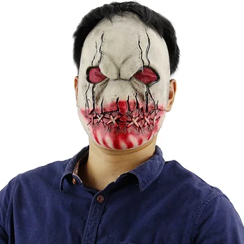 Halloween Zombie Cosplay Latekso Kaukė Siaubo Kaukė Kaukolė Dvasios Gaubtu Kaukės