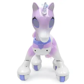 Halolo Kūrybos Nuotolinio Valdymo Arklių Vienaragis Robotas Mielas gyvūnų Protingas Indukcijos Elektrinis Modelis Naminių robotų Vaikų žaislai