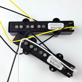 Han Wilkinson 5 string elektrinio boso paėmimas penkių stygų elektrinio boso paėmimas nustatyti WJB5