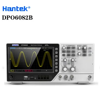 Hantek DPO6082B Darbalaukio Oscilloscope Skaitmeninio Saugojimo osciloscopio 2Channel 80MHz 1GSa/s Fosforo осциллограф