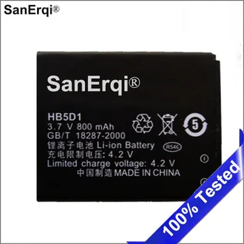 HB5D1 3.7 V 800mAh Aukštos Kokybės Baterija Huawei C5110 C5600 C5710 C5720 Mobiliojo Telefono Baterija