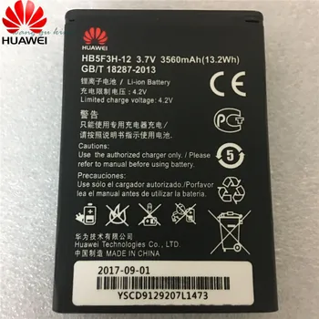 HB5F3H 3560mAh Baterija Huawei E5372T E5775 4G LTE FDD Cat 4 WIFI Router HB5F3H-12