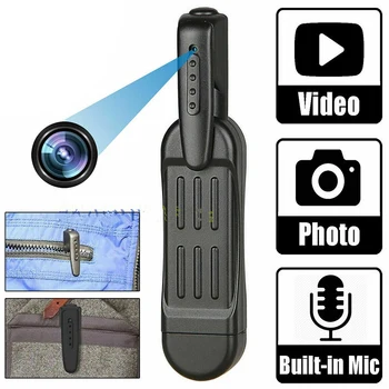 HD 1080P Mini Diktofonas, Fotoaparatas Nešiojamas USB Įkrovimo Kūno Vaizdo įrašymo DVR Kamera Rašiklis Kišenėje
