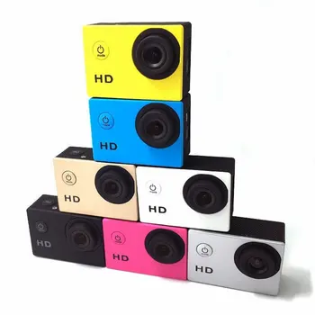 HD 1080P Veiksmo Kamera 4k/30 fps 1080p/60fps 60M Vandeniui plataus kampo objektyvas Sporto Kamera Vairavimo Diktofonas support 32G