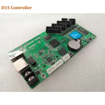 HD-D15 asinchroninis spalvotas led ekranas, kontrolės kortelė 4*HUB75 duomenų sąsaja RGB ,384x64 pikselių,mažo dydžio, ekrano kontrolės kortelė