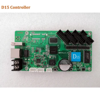 HD-D15 asinchroninis spalvotas led ekranas, kontrolės kortelė 4*HUB75 duomenų sąsaja RGB ,384x64 pikselių,mažo dydžio, ekrano kontrolės kortelė