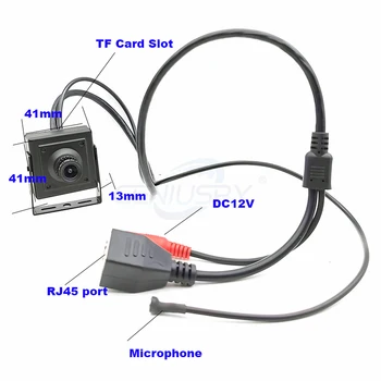 HD Tinklo Kameros P2P Onvif 1080P 3MP 5MP 720P, 960P Mini IP vaizdo Kamera Garso 
