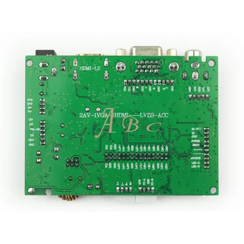HDMI, VGA, Audio, LCD Valdiklis Valdybos M190Z1 L01 M220Z1 L06 LM201WE3 TLF1 LM201WE3 TLL2 1680x1050 2ch 8 bitų LCD Matricos