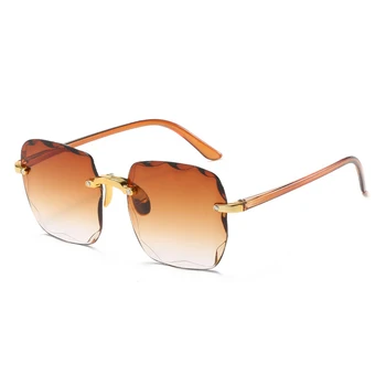 HEISKING 2020 Prabanga Vintage akiniai nuo saulės moterims Prekės ženklo Dizaineris Negabaritinių Moterų saulės akiniai lady Veidrodis Atspalvių UV400