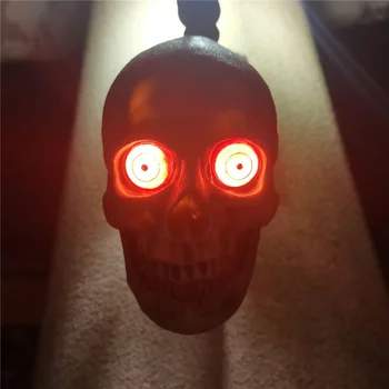 Helovinas Kaukolė LED Nakties Šviesos Skeletas Sienos priekinis žibintas Baterijos Energijos Atostogų Lempa, Dovana, Namų Baras Halloween Retro Apšvietimas, Dekoras