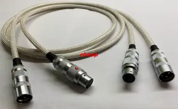 Hi-End Oyaide - AR-910 5N gryno sidabro Subalansuotas Sujungti XLR-XLR Audio kabelis
