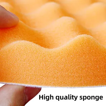 HIFESON 5 cm / 6 colių turas švitriniu popieriumi sponge putų poliravimo padas sander poliravimo mašina reikmenys-nuo rūdžių valiklis, automobilių priežiūros
