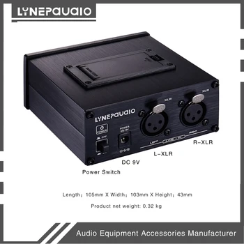 HiFi Didelės Galios Stebėti, Ausinių Stiprintuvo Subalansuota XLR Stereo/Mono Maišytuvas Amp