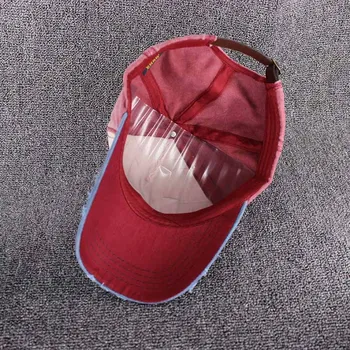 HLEISXI Prekės Viršų Mados Snapback Moterų Nuplauti Vasaros Beisbolo Kepurė Vyrams Suaugusiųjų Unisex Medvilnės Kepurės Lady Reguliuojamas variklio Dangčio