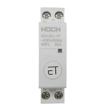 HOCH RDCBC-1P Ne WIFI išjungiklių Nuotolinio valdymo eWeLink Laikmatis smart home Din Bėgelio WIFI Smart Switch Fabrikas