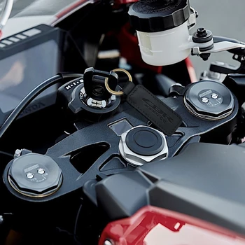 Honda CBR1000RR CBR 1000RR Modelių Motociklų Keychain karvės odos Žiedas raktams