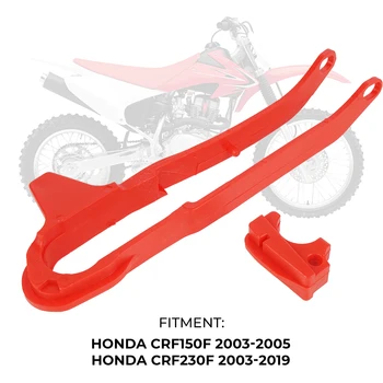 Honda CRF 150F 230F Motociklo Plastiko Vadovas Grandinės Klijai Slankiklį Už CRF150F 2003-2005 CRF230F 2003-2019 Grandinės šliaužiklis guard