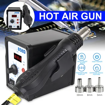 Hot Air Gun 700W LED Skaitmeninis Displėjus, Temperatūros reguliatoriumi Nešiojamas Delninis Mobiliųjų Telefonų Remontas PASIDARYK pats Priemonė Nauja