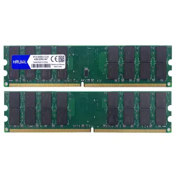 HRUIYL Darbalaukio Atmintis DDR2 1GB 2GB 4GB 1.8 V, Dual Channel Memory Sticks 533 667 800MHZ PC2-4200 5300 6400 PC motininę Plokštę Memoria