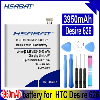 HSABAT 3950mAh B0PKX100 BOPKX100 Pakeitimo Baterija HTC Desire 626 D626W D626T 626G 626S D262W D262D A32