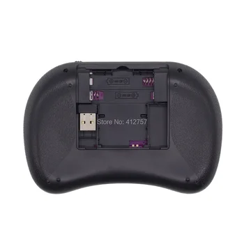 I8 prancūzų Klaviatūros 2.4 G Mini Belaidė Klaviatūra Oro Pelė su Touchpad Android TV Box / Mini PC / Projektoriai