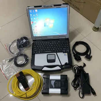 ICOM KITĄ A+B+C BMW Auto Diagnostikos Programavimo Įrankį ICOM KITĄ A2 SSD Programinės įrangos V12.2020 ekspertas su CF30 4g Toughbook nešiojamas kompiuteris