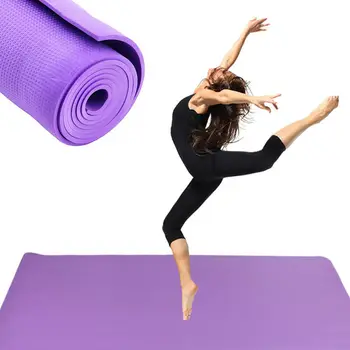 ImCute 2020 Naujų Papildomų Storas, neslidus 6mm Jogos Kilimėlį, Pagalvėlę, Pagalvėlės Didelis Putų Naudotis Gimnastikos Fitneso Pilates Meditacija