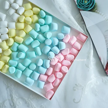 Imituojamas susuktų cukraus netikrą marshmallow desertas modelis pagamintas iš molio tortas dekoravimo vitrina fotografijos 20pcs/ nutarimas