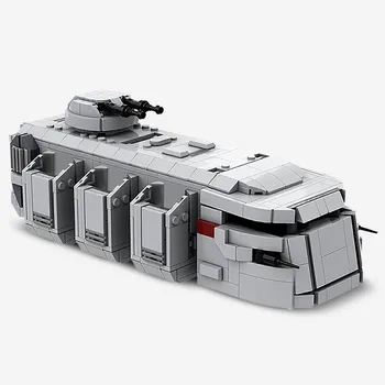 Imperijos Kariuomenę Transporto Clone Trooper Automobilio Modelio Blokai SS Star Kosmoso Karai Plytos 