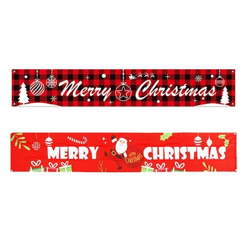 Individualiems poreikiams pritaikytos Kalėdų Banners - Lauko Sodo Sienos Kalėdos Apdailos Streamer