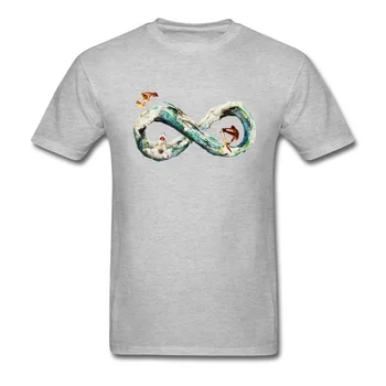 Infinity Banga 2018 Matematikos Geek T-shirt Banglentininkas & Ryklių Kūrybos Animacinių filmų Tapybos vyriški Baltos spalvos sportinius Marškinėlius Užsakymą Naujovė Tees