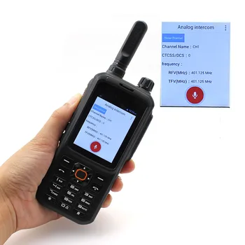Inrico nešiojamų viešojo tinklo wifi walkie talkie radijo 4000mAh baterija, touch ekranas SIM kortelės WCDMA-GSM-3G Kanalo siųstuvas-imtuvas