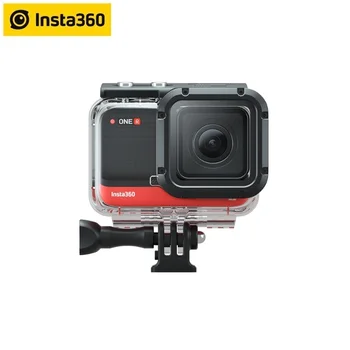 Insta360 VIENAS R Nardymo Atveju 4K 360 LEICA Objektyvas, Twin Edition Kamera 60m Vandeniui Korpuso Dangtis