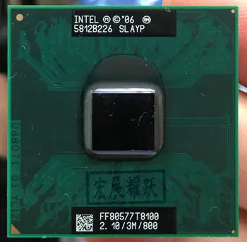 Intel Core 2 Duo T8100 PROCESORIAUS Nešiojamas procesorius PGA 478 cpu veikia