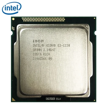 Intel Xeon E3 1230 SR00H 3.2 GHz 8MB Quad Core LGA 1155 80W CPU Procesorius E3-1230 išbandyti darbo
