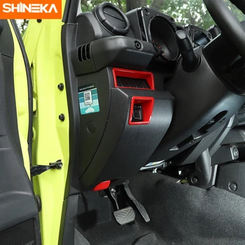 Interjero Aksesuarai Suzuki Jimny Automobilio Galinio Vaizdo Veidrodėlį Reguliuoti Jungiklio Mygtuką, Apdailos Dangtelį Lipdukai Suzuki Jimny 2019+