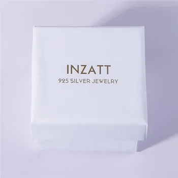 INZATT Geometrinis Blizgus Star Tabaluoti Drop Crystal Auskarai 2018 Moterų Dalyvavimo Šalies 925 Sterlingas Sidabro Fine Jewelry