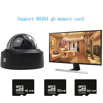 IP Kamera Wifi Smart Dome Sony323 CMOS 1080P 720P, 960P Onvif Motion Detect Built in Mic SD Kortelę P2P CCTV Namų Apsaugos Kamera,