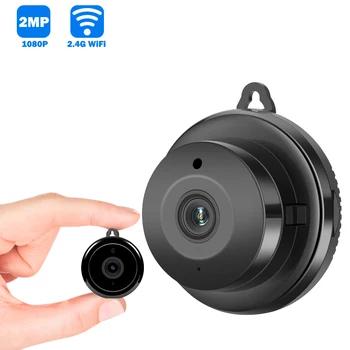 IP Kameros 1080P HD Wifi Mini Kamera Home Security P2P VAIZDO Kamera, WiFi Naktinio Matymo Belaidės Stebėjimo Kameros Nuotolinio Stebėti