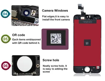 IPhone 6S Ekrano Pakeitimas Juoda Panelė Sintron OEM LCD Ekranas Jutiklinis Ekranas skaitmeninis keitiklis Surinkimo, Remonto, įskaitant Nemokamus Įrankius