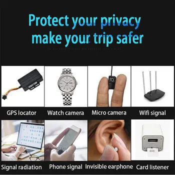 Ir SPINDULIŲ Lazerinis RF Detektorius T9000 Anti Spy Kamera Paslėpta Kamera Skaitytuvas WiFi GPS Signalo GSM ryšio Telefoną Tracker Finder Privačių Saugos