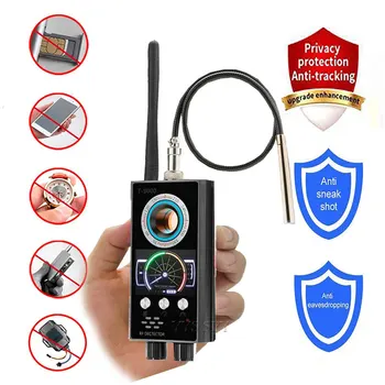 Ir SPINDULIŲ Lazerinis RF Detektorius T9000 Anti Spy Kamera Paslėpta Kamera Skaitytuvas WiFi GPS Signalo GSM ryšio Telefoną Tracker Finder Privačių Saugos