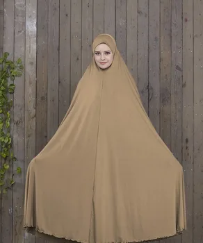 Islamo Drabužių Musulmonų Maldos Drabužis-Suknelė Moterims Gobtuvu Malda Thobe su Hijab Dubajus Turkija Jurken Abaja Kimono