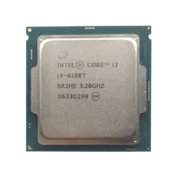 Ištraukė I3-6100T CPU 3.2 G 3M 2 Core, 4 Thread LGA1151 Procesorius