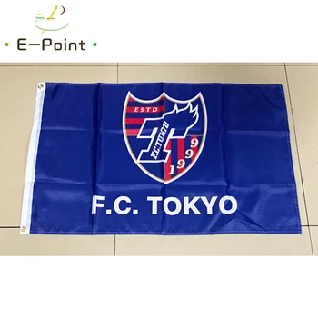 Japonija FC Tokyo 3ft*5ft (90*150cm) Dydis Kalėdų Dekoracijas Namų Vėliavos Banner Dovanos