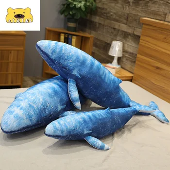 Japonija Mėlynasis Banginis Pliušinis Žaislas Milžinišką Modeliavimas Banginis Ryklys, Pliušiniai Žaislai Didelių Jūros Žuvų Lėlės Banginis Iškamša Vaikų Gimtadienio Dovana