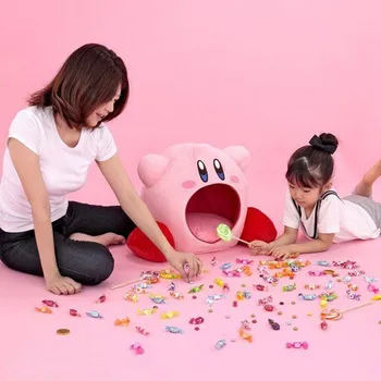 Japonijos Anime Kirby Bite Pliušas Pagalvės Cosplay Kirby Svajonė Žemės Miego Pagalvės Pet Narve